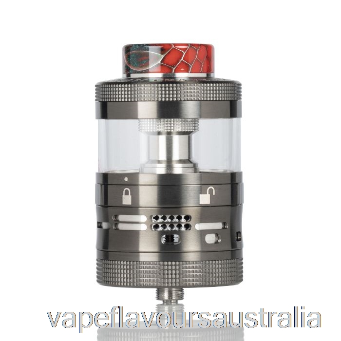 Vape Flavours Australia Steam Crave Aromamizer RAGNAR 35mm RDTA Basic Edition - Gunmetal